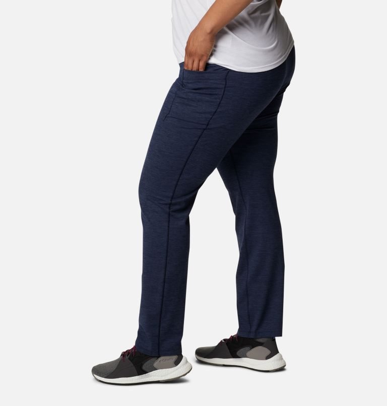 Women's Columbia Weekend Adventure Pants Navy | Plus Size CA-DL0A3